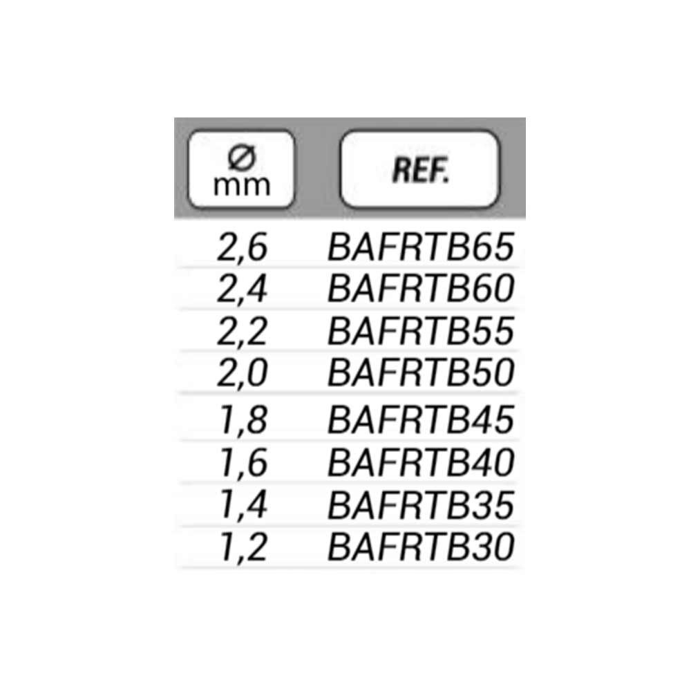 ANILLA BAETIS PUNTA STANDARD LOOP BLACK 2,4 MM
