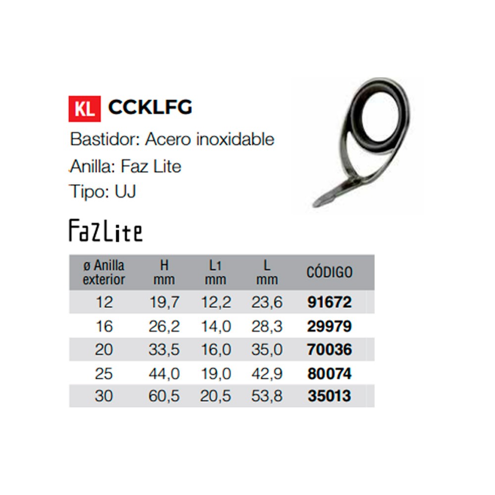 Anilla Fuji CCKLFG 30