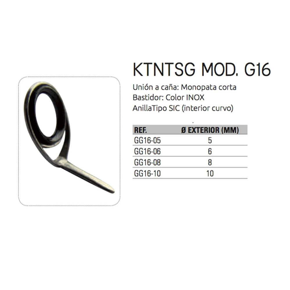 ANILLA KTNTSG MOD. G16 DIAM 5 MM