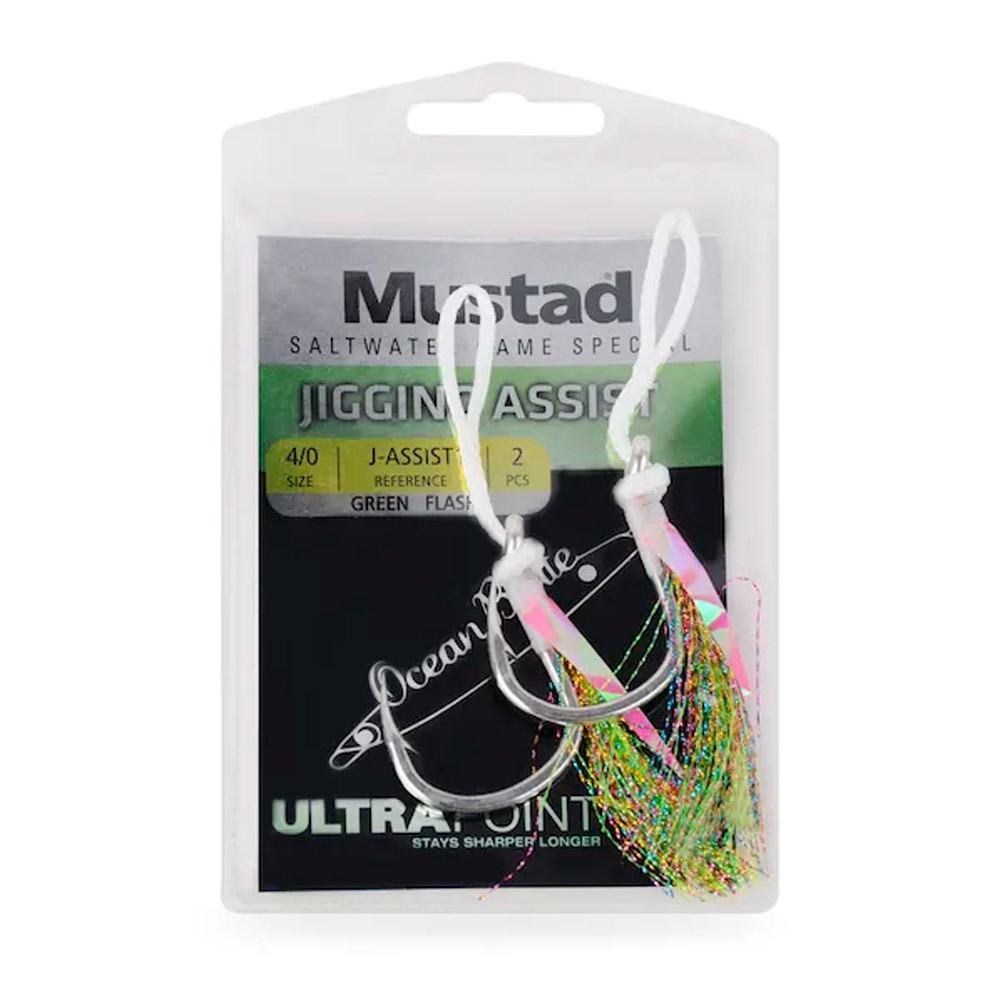 Comprar Anzuelo Mustad Heavy Duty Jigging Assist 6/0 Blanco Anzuelo Mustad Heavy Duty Jigging Assist 6/0 Blanco