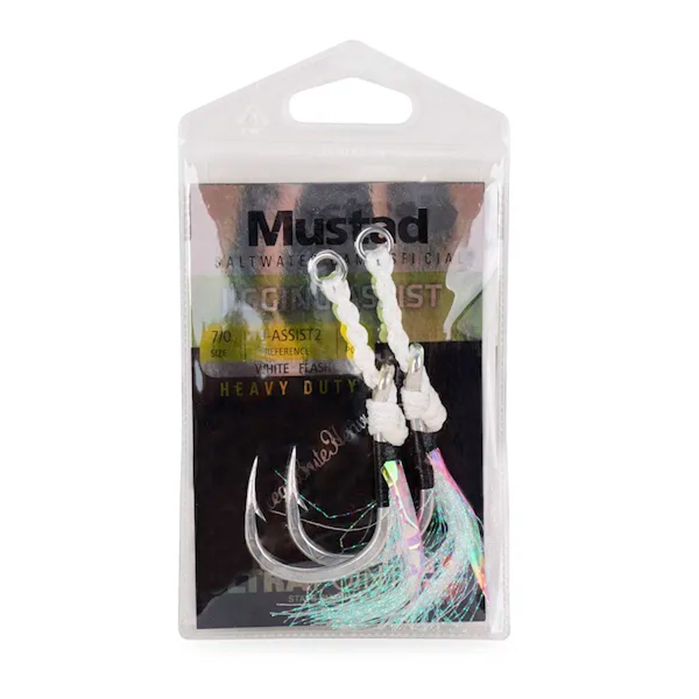 Comprar Anzuelo Mustad Heavy Duty Jigging Assist 6/0 Verde Anzuelo Mustad Heavy Duty Jigging Assist 6/0 Verde