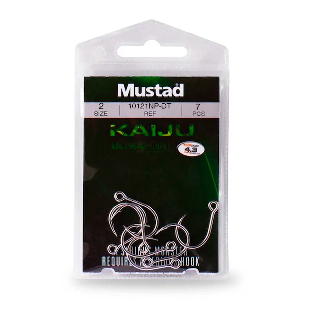 Atlantic Limerick Ringed Fishing Hook – Duratin Finish, Size 5/0, Mustad 31010