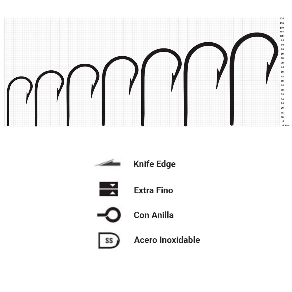 Comprar Anzuelo Mustad Southern & Tuna 11/0 Acero Inoxidable Anzuelo Mustad Southern & Tuna 11/0 Acero Inoxidable