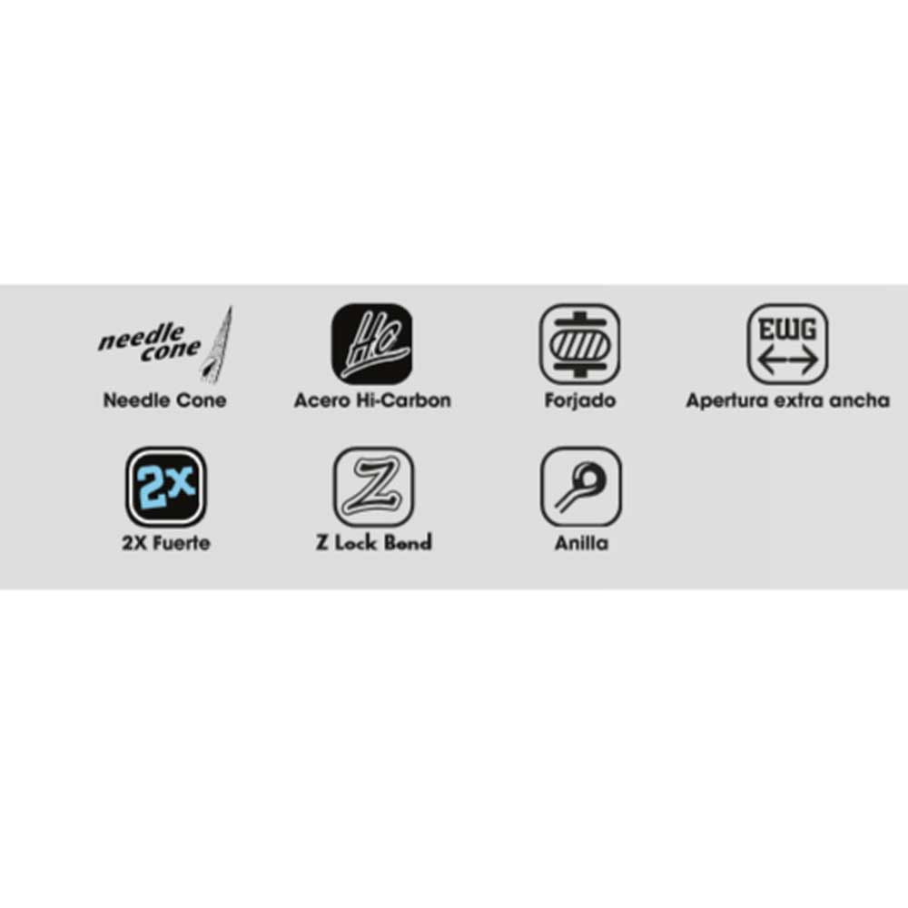 Comprar Anzuelo VMC 3X Strong Wide Gap Worm 7317TI N5/0 Anzuelo VMC 3X Strong Wide Gap Worm 7317TI N5/0