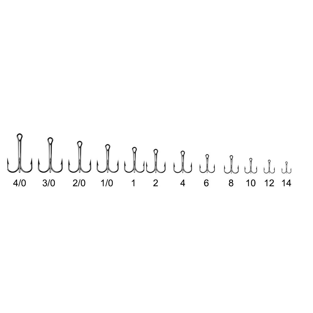 Anzuelo VMC Round Treble 9649NI N02