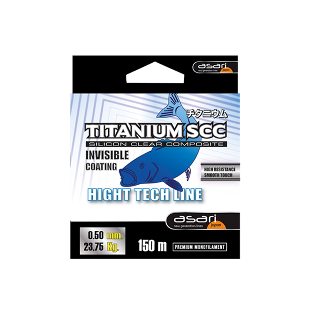 B/150M ASARI TITANIUM SCC TRANSP 0,22 MM
