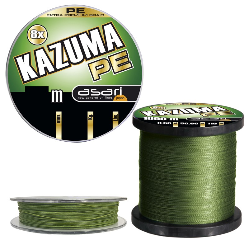 B/150m ASARI KAZUMA 8X PE 0.18mm