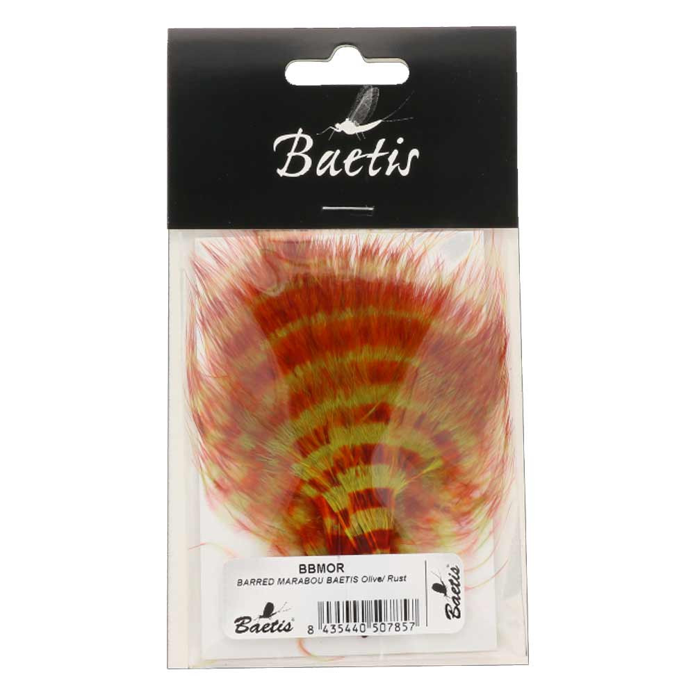 Comprar BARRED MARABOU BAETIS Olive/ Rust BARRED MARABOU BAETIS Olive/ Rust