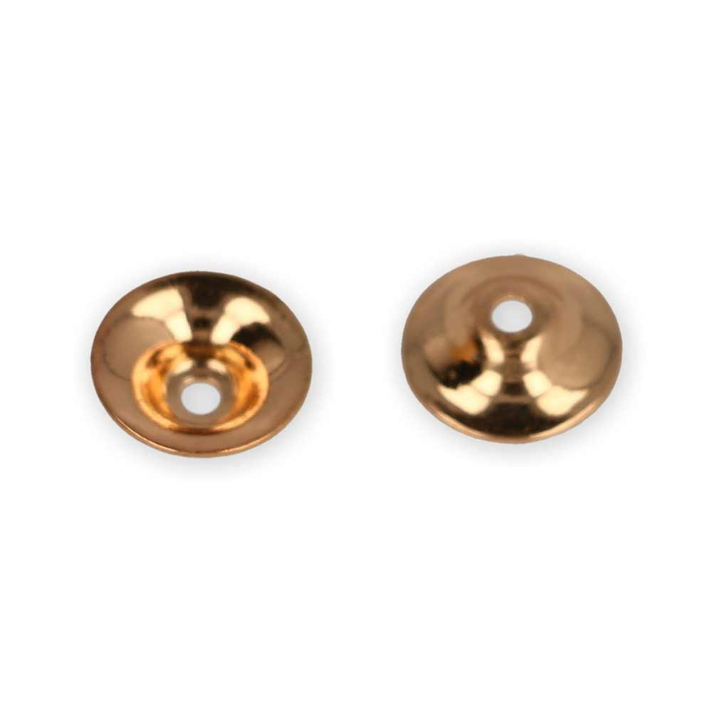 CABEZAS BRASS TURBO CONES BAETIS GOLD 12.0 MM 10 UND