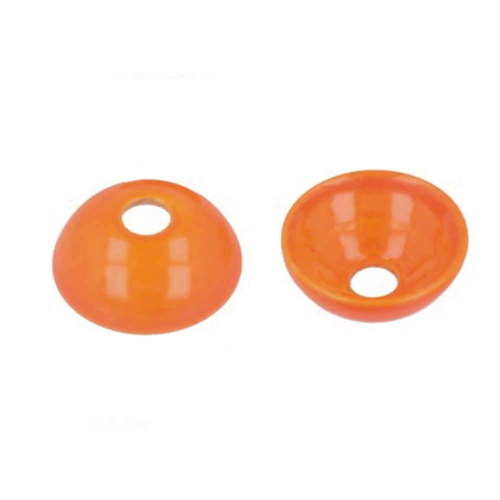 CABEZAS OVAL CONO BAETIS FL ORANGE 6 mm