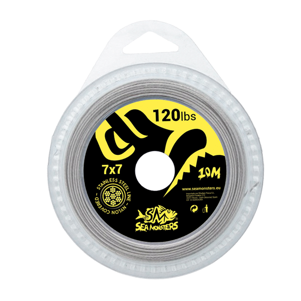 CABLE ACERO 7X7 SEA MONSTERS 30 LB