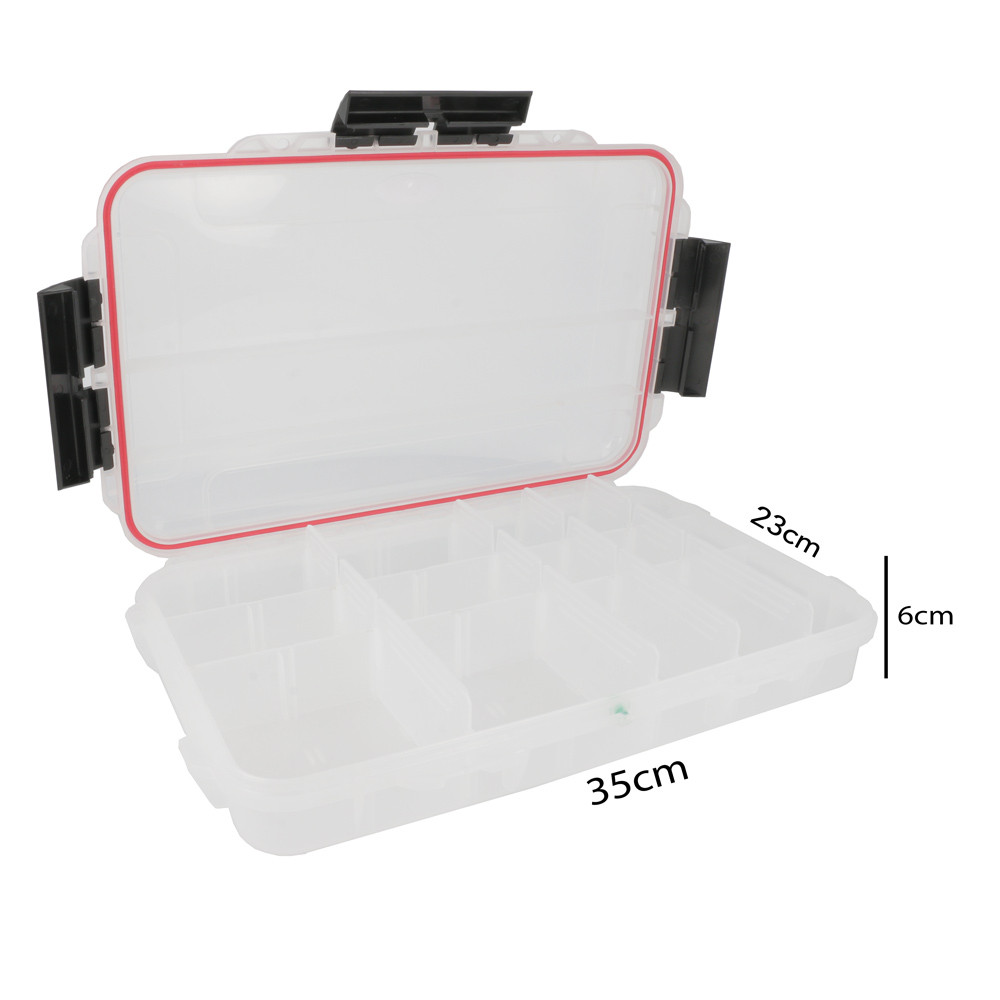 Caja estanca Panaro 15 compartimentos 316x195x53mm