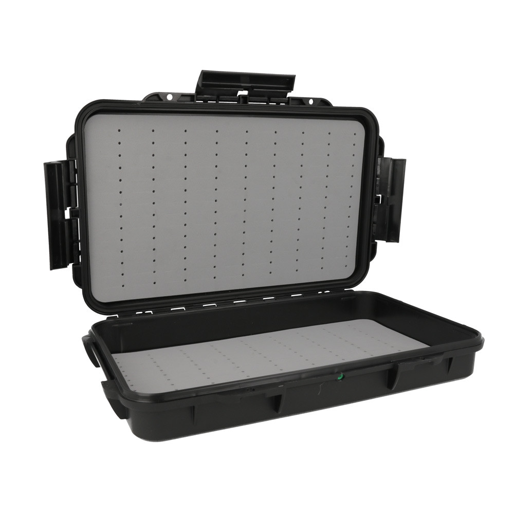 Caja estanca Panaro negra foam 316x195x53mm