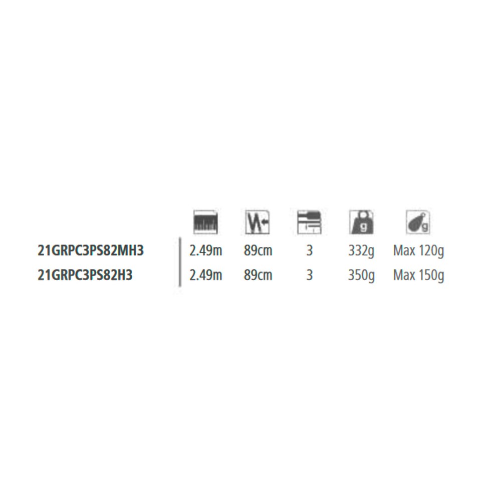 Comprar Caña Shimano Grappler casting 3pc 2,49m 150g Caña Shimano Grappler casting 3pc 2,49m 150g