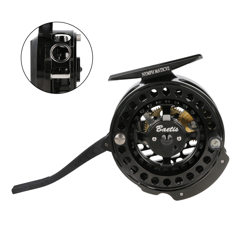 Comprar Carrete Baetis Nymph Matic 2.0 Ring Black Carrete Baetis Nymph Matic 2.0 Ring Black