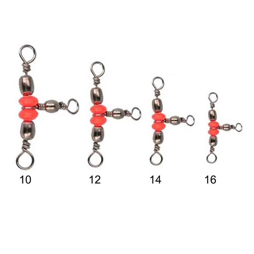 EMERILLON TRIPLE PERLA ROJA SEA MONSTERS Nº 12