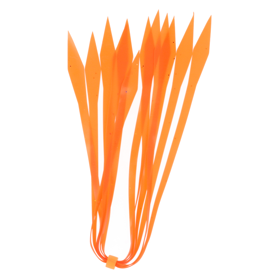 FALDILLAS SILICONA BAETIS ORANGE ( 6 pc)