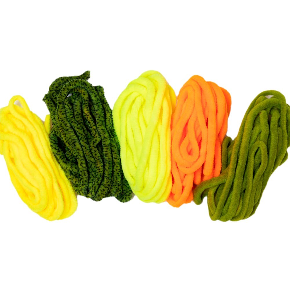 FLUORESCENT CHENILLE Medium 507 Fl. Blue