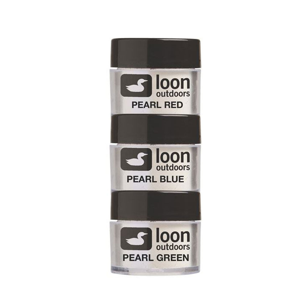 FLY TYING POWDERS LOON FLASH SERIES