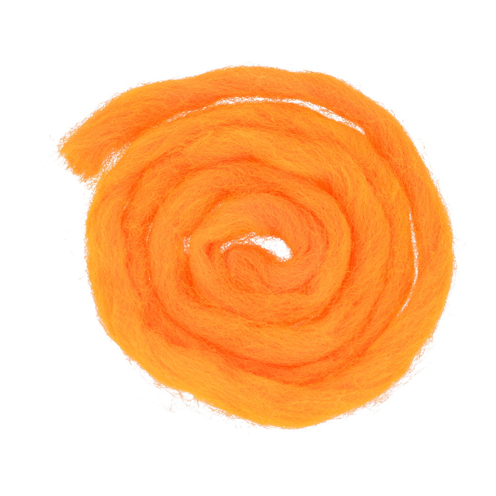 Glo Bug Yarn Baetis Fluo orange
