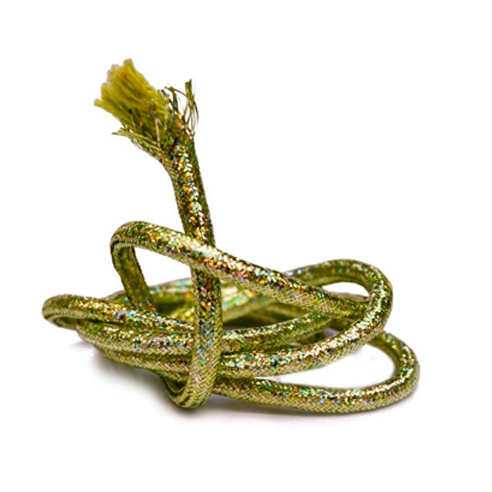 HOLOGRAFIC MYLARD CORD Small 250 Gold