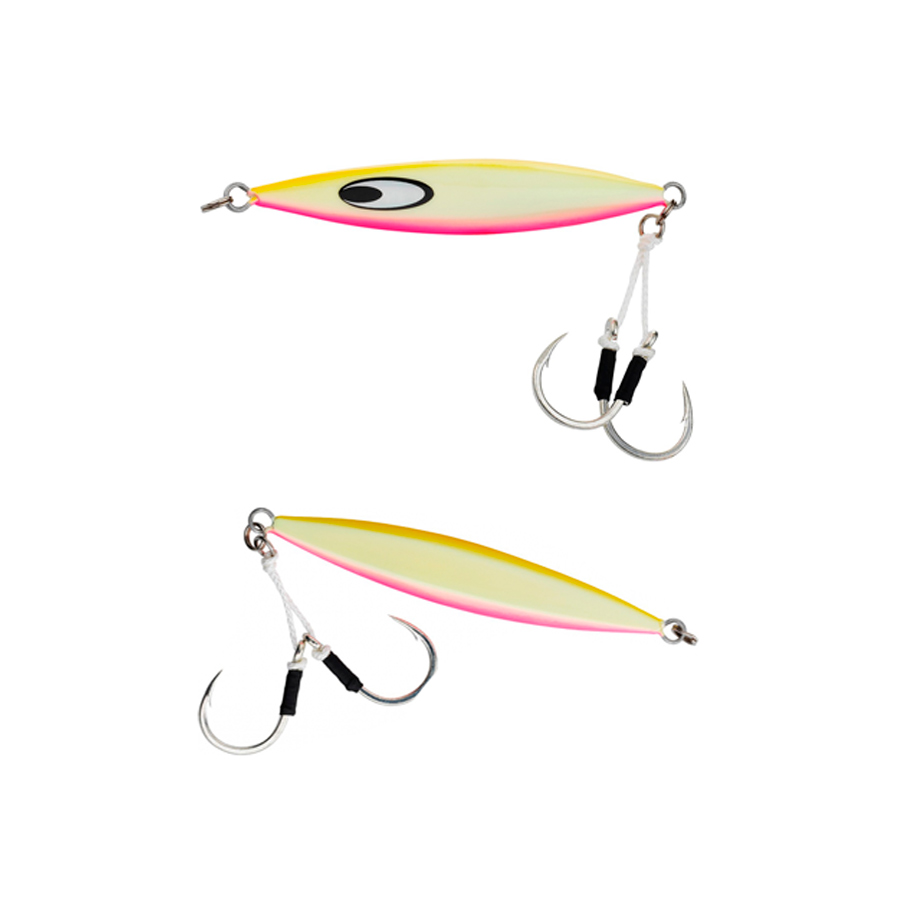 JIG SALTIGA SK 140G GLOW PINK