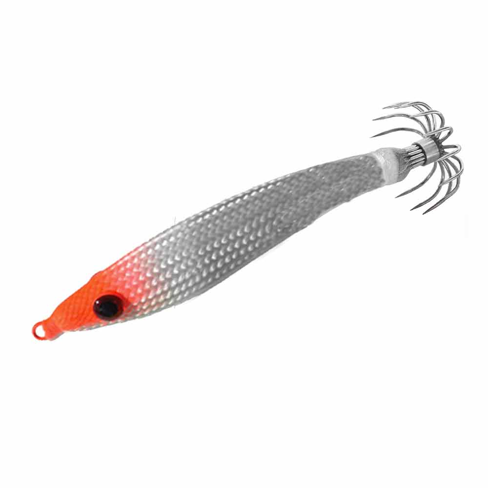 LEAD squid jig GAVUN 27g 55mm ORANGE HEAD
