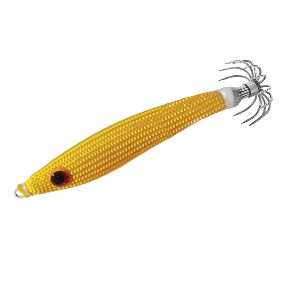 LEAD squid jig GAVUN 35g 65mm YELLOW