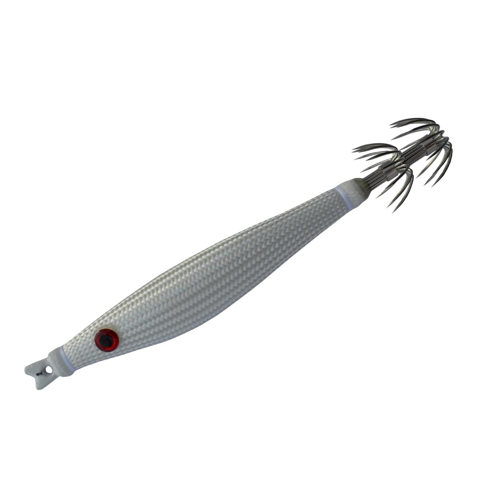 LEAD squid jig GLAVOC 10 gr - 40 mm WHITE