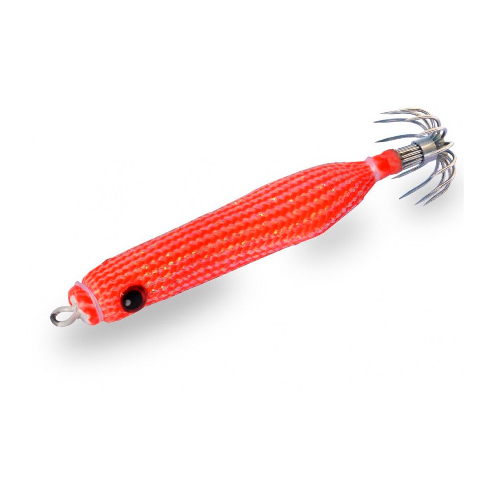 LEAD squid jig LIGNJIC S, FLASH 25 gr 50 mm RED
