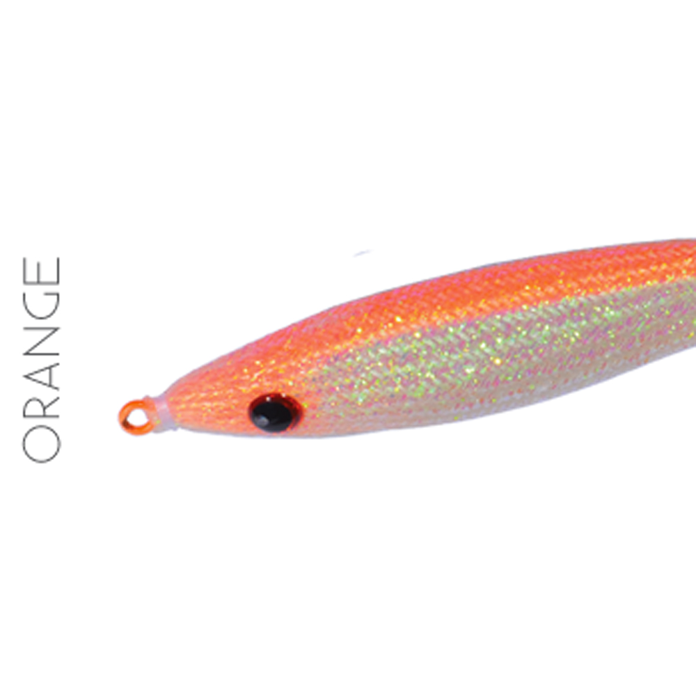 LEAD squid jig SILICON PAPALINA 45 gr ORANGE