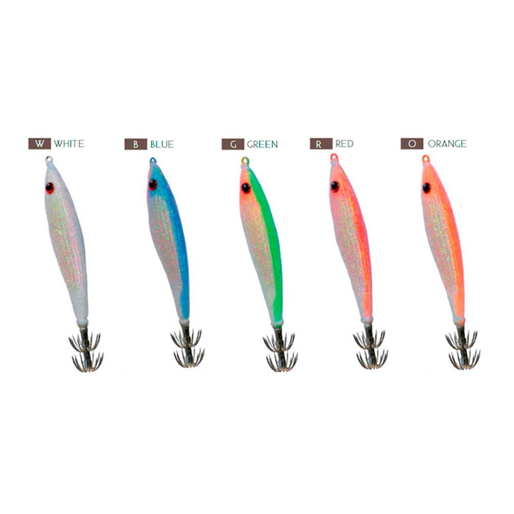 LEAD squid jig SILICONE PAPALINA 100 gr- 2H RED