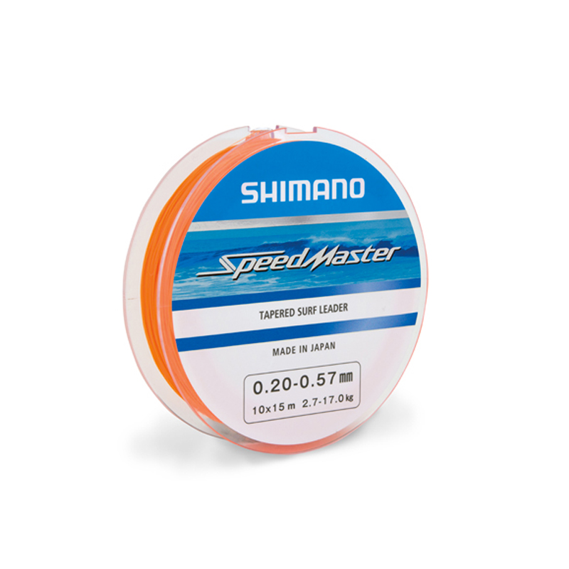 Línea Shimano Speedmaster 10X 15m Tap leader orange 0,23-0,57mm