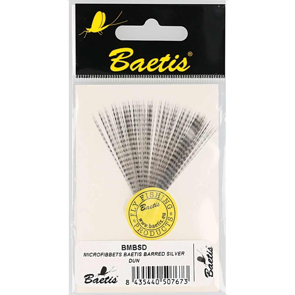 MICROFIBBETS BAETIS BARRED SILVER DUN