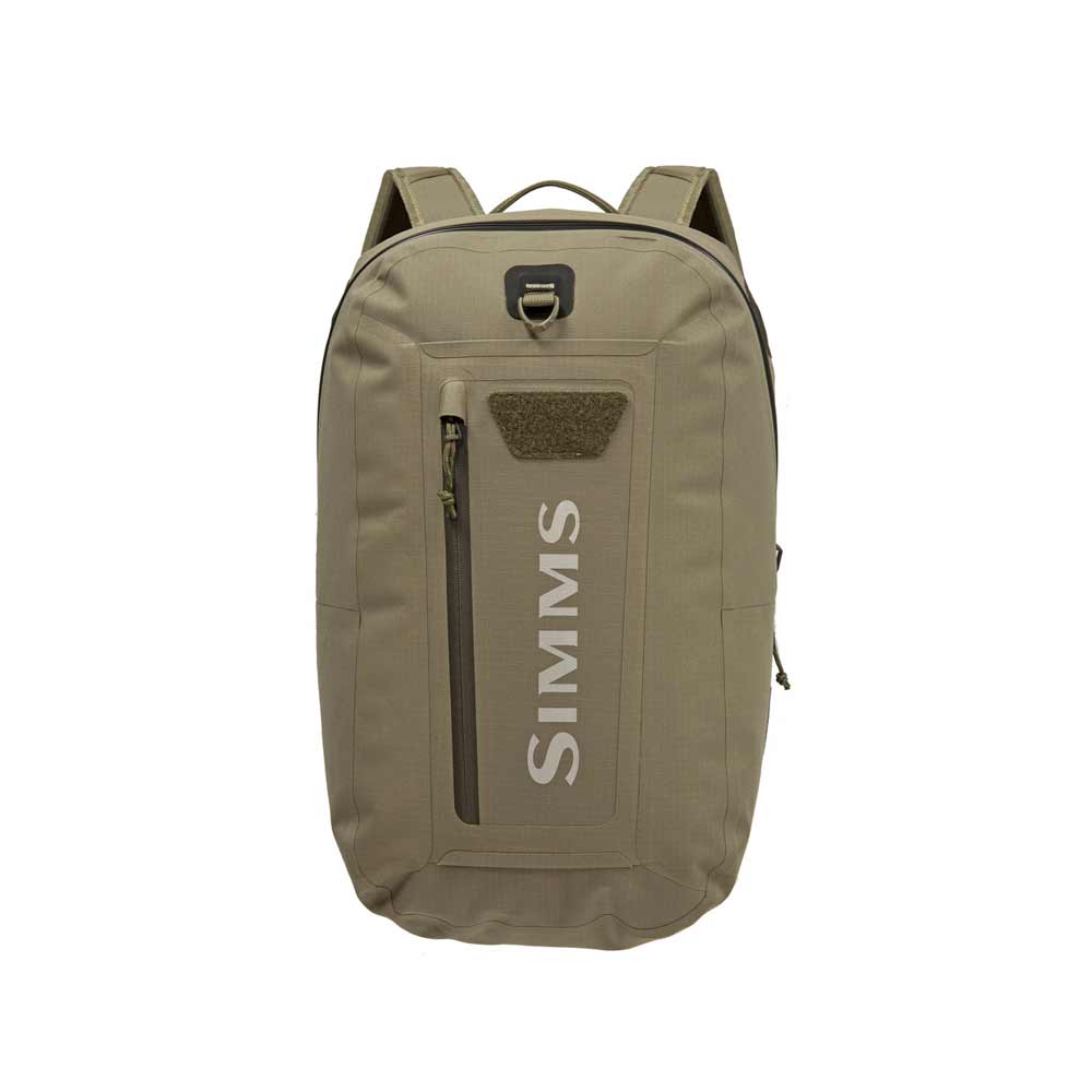 Sac Simms Dry Creek Z Sling - Pêche à La Mouche, Randonnée - Olive - 5 Poches