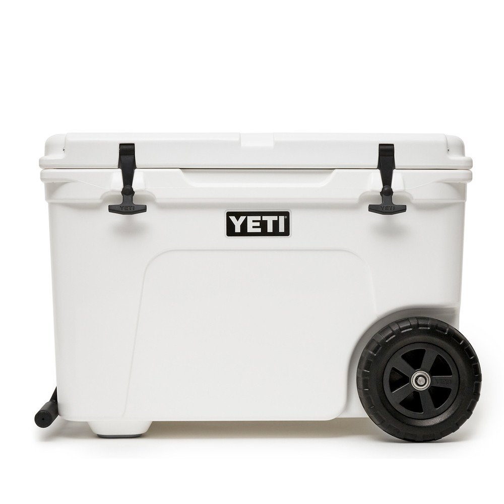 Nevera Yeti Tundra Haul Wheeled Cool Box white