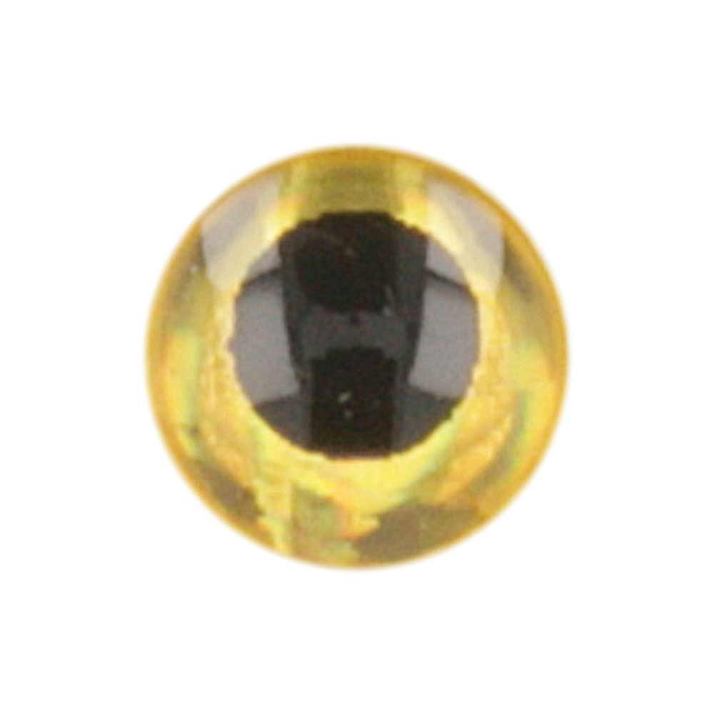 OJOS 3D BAETIS 4,0 mm YELLOW 20pc