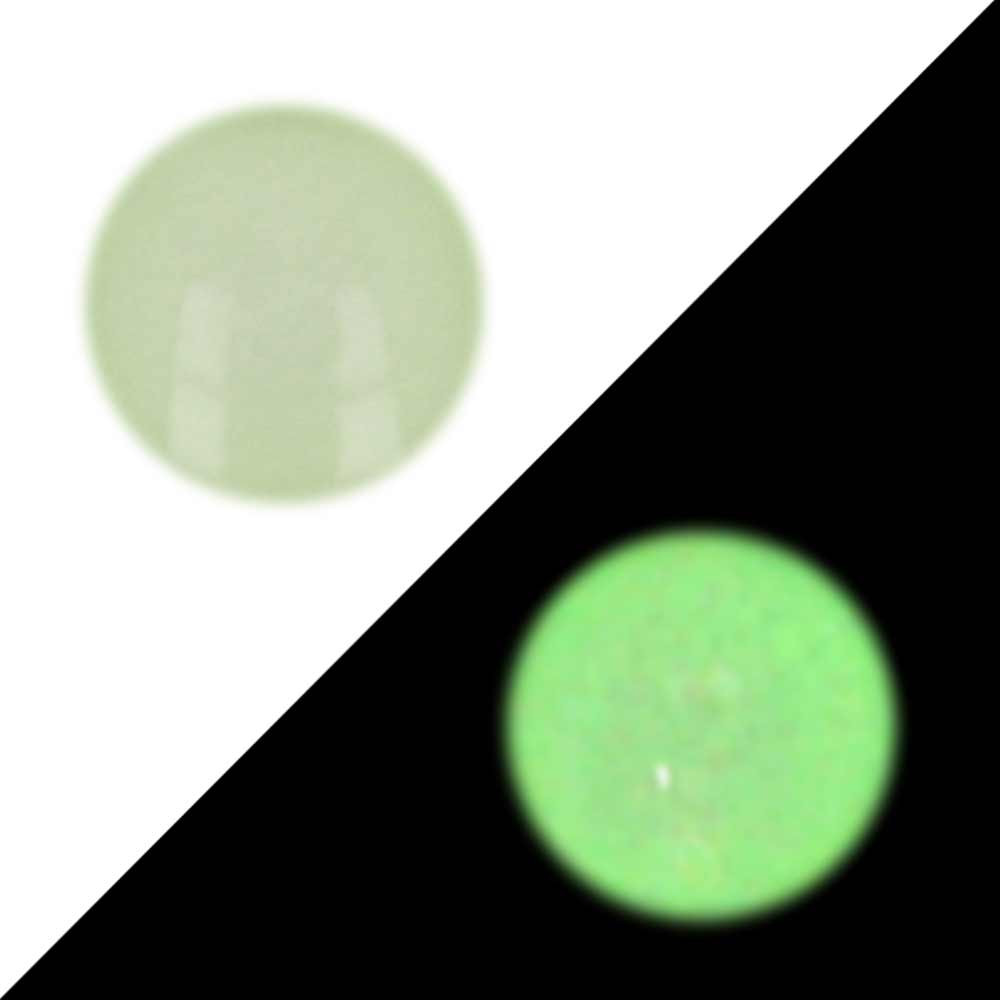 OJOS 3D BAETIS 4,5 mm GLOW 20pc