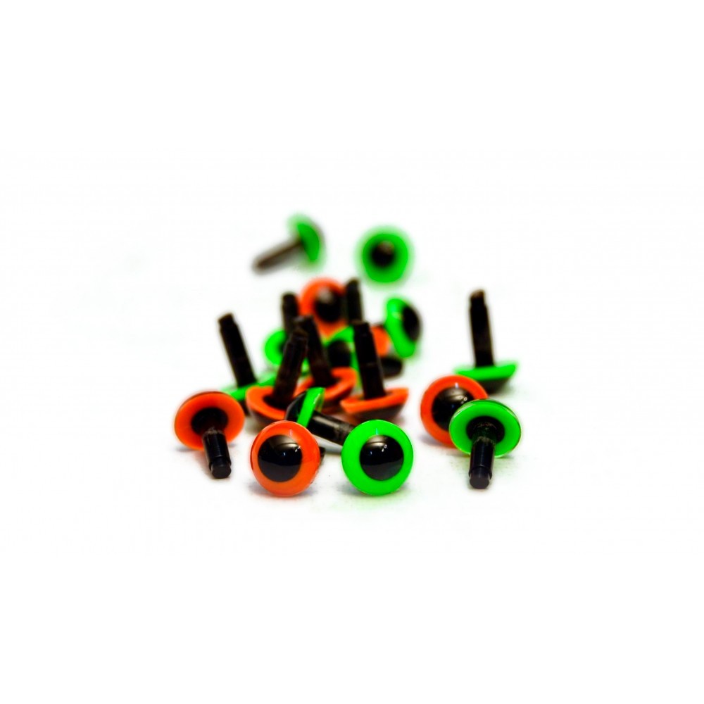 OJOS DE PLASTICO SOLID 7.5 mm 250 Gold