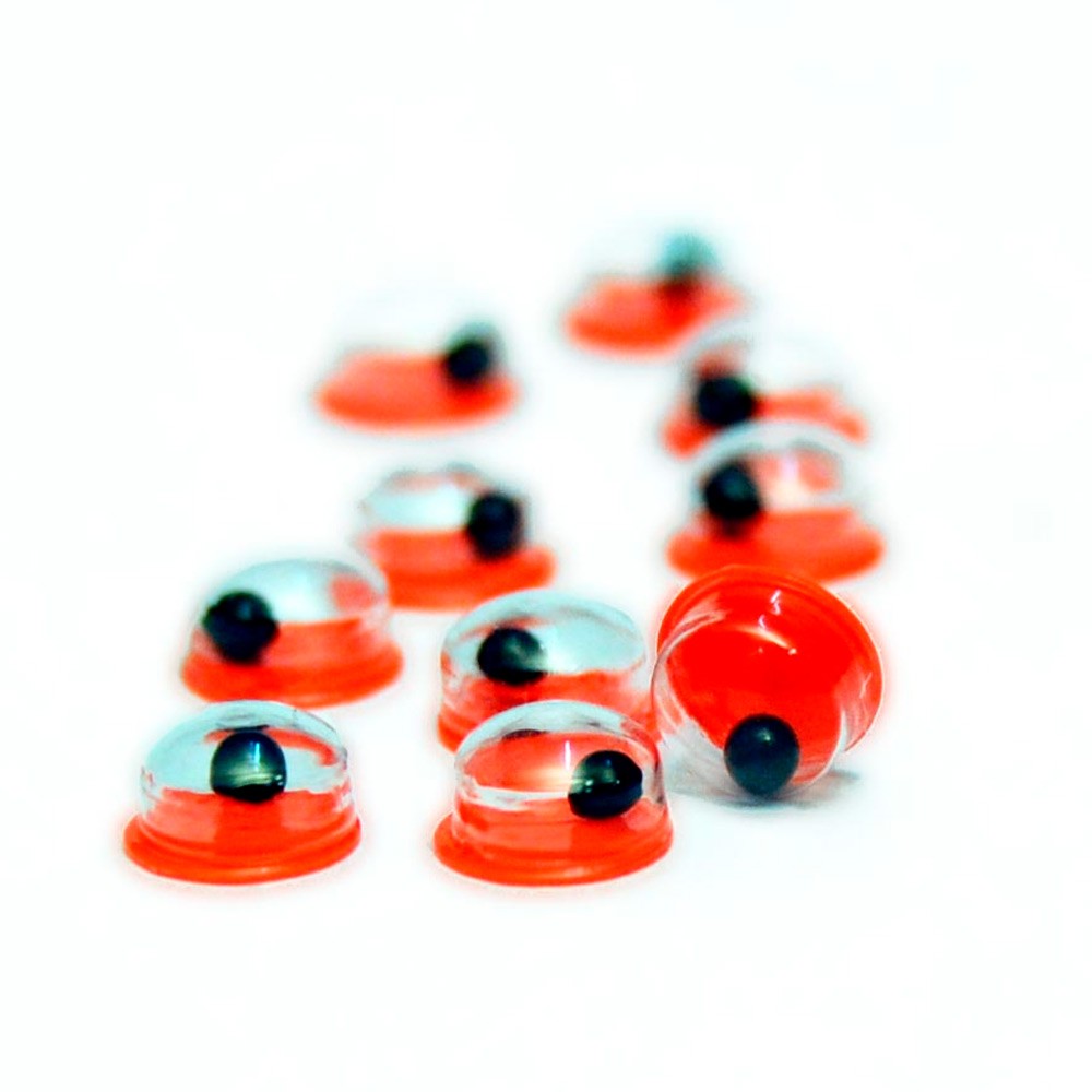 OJOS MOVILES  4 mm (Doll Eyes) 301 Black White