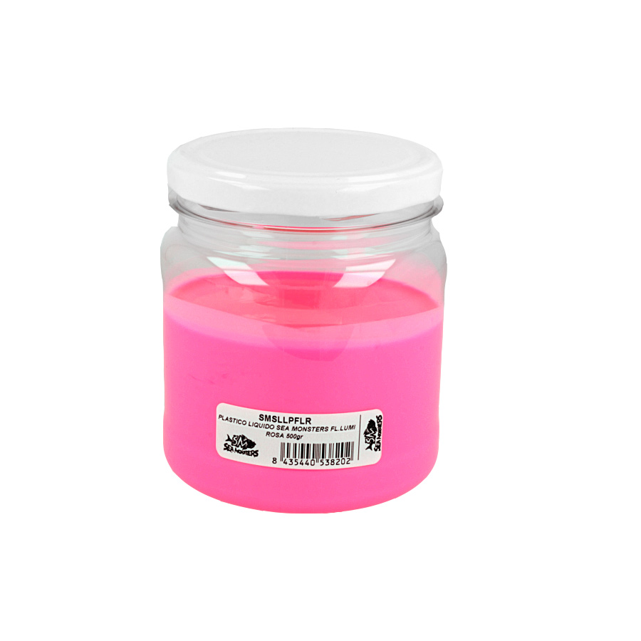 PLASTICO LIQUIDO SEA MONSTERS FL.LUMI ROSA 500gr