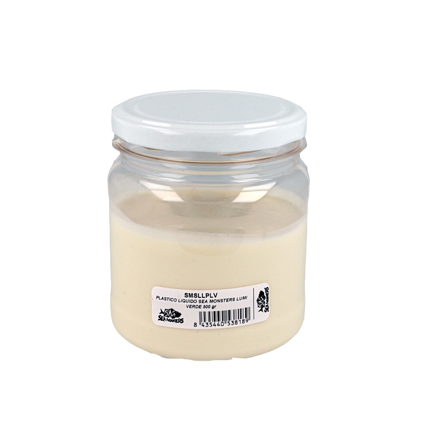 PLASTICO LIQUIDO SEA MONSTERS LUMI VERDE 500 gr