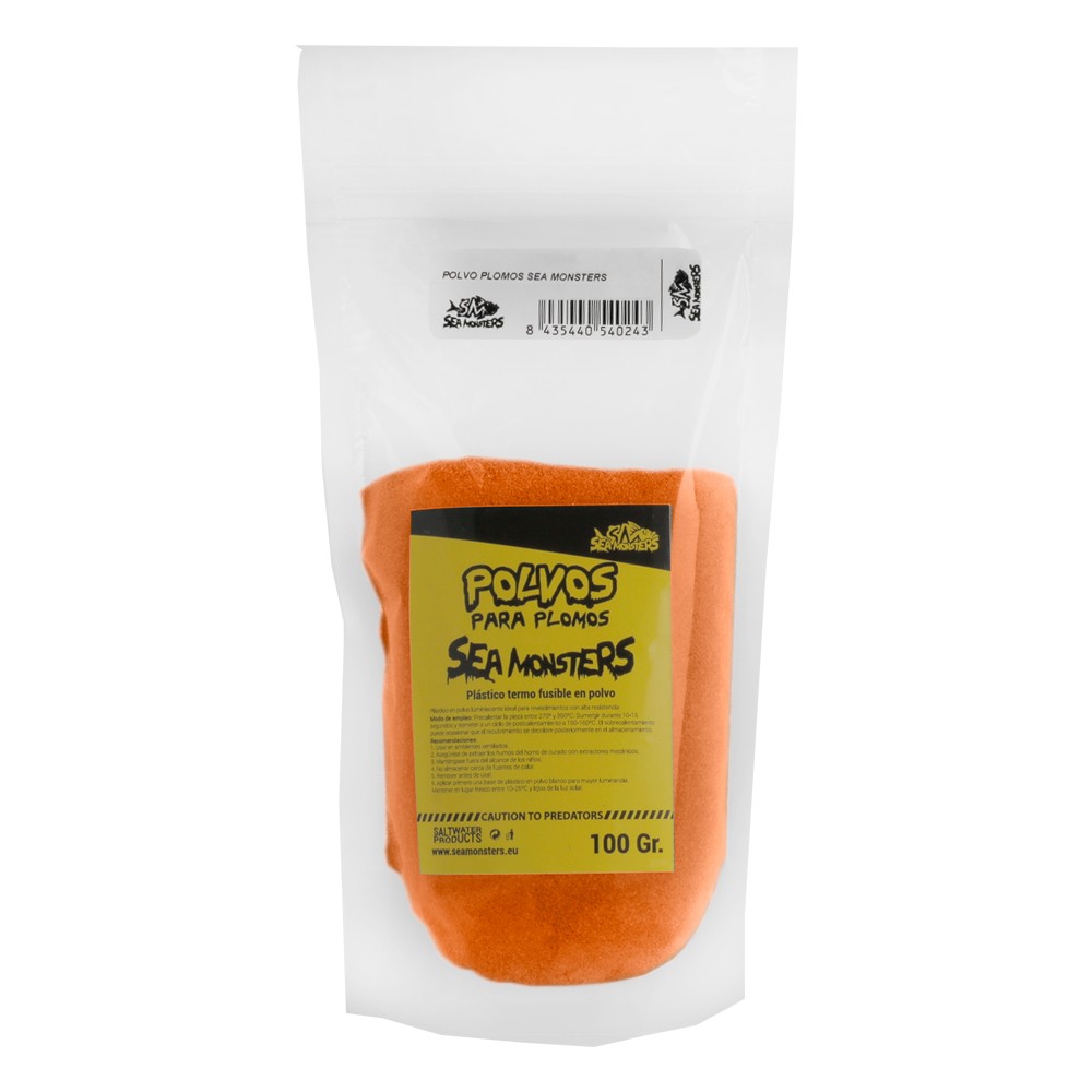 Polvos plomos Sea Monsters 100 gr naranja