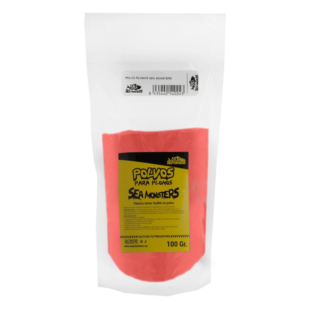 Polvos plomos Sea Monsters 100 gr rosa