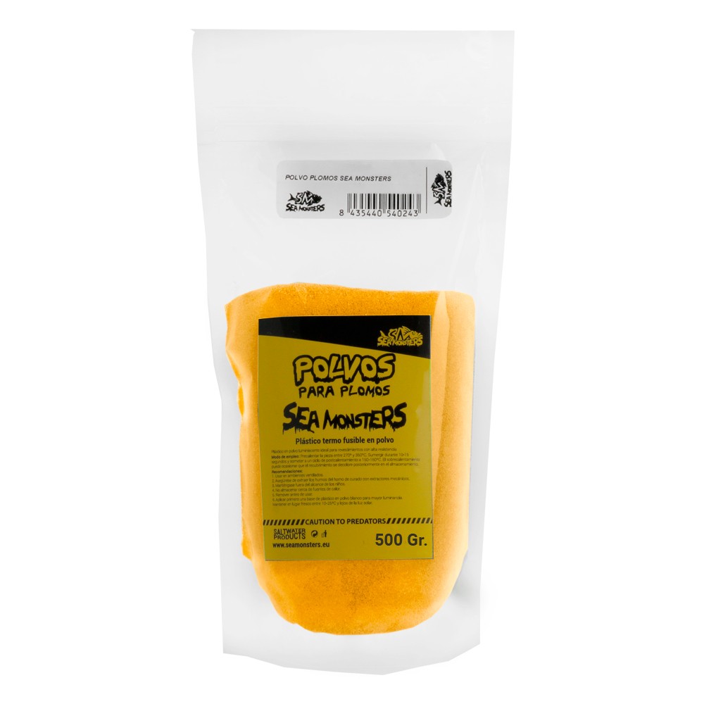 Polvos plomos Sea Monsters 500 gr amarillo