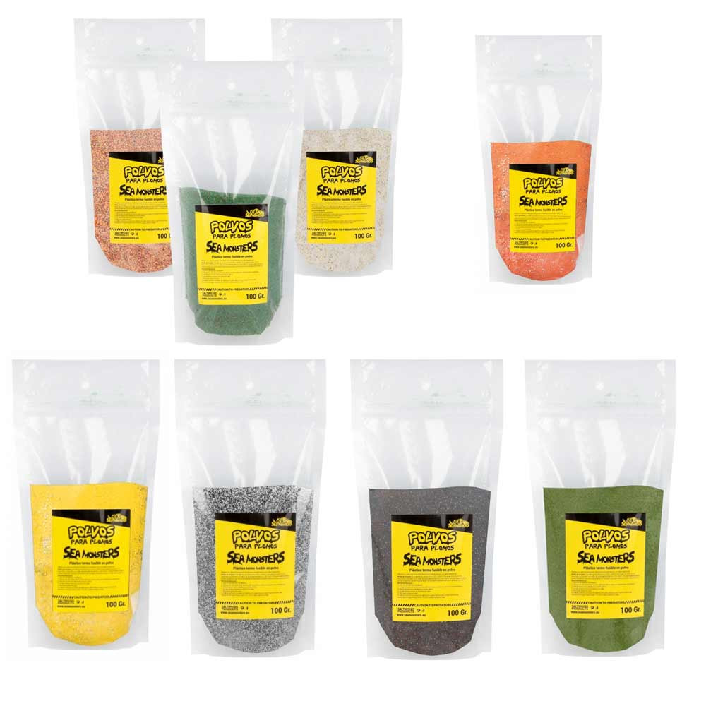 Polvos plomos Sea Monsters Camo 100gr verde