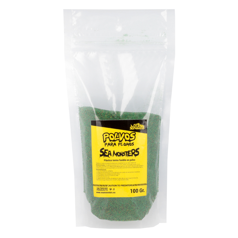 Polvos plomos Sea Monsters Camo 100gr verde