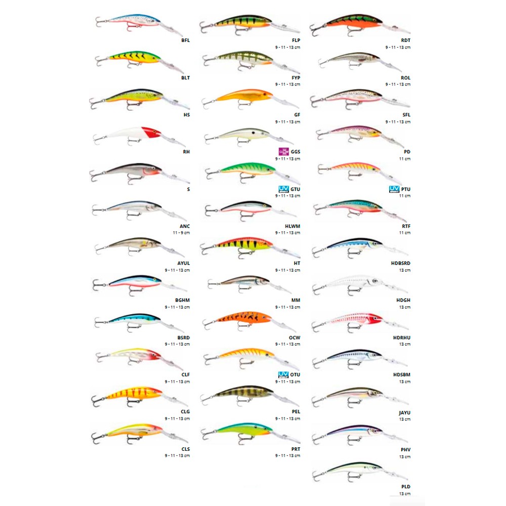 Comprar Rapala DEEP TAIL DANCER 11 RTF Rapala DEEP TAIL DANCER 11 RTF