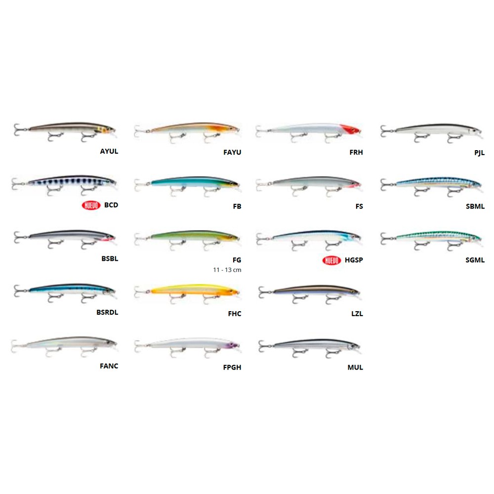 Comprar Señuelo Rapala Maxrap 17cm AYUL Señuelo Rapala Maxrap 17cm AYUL