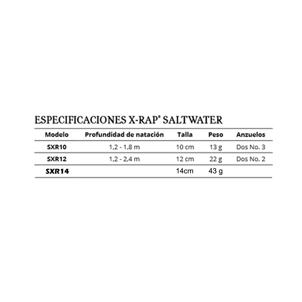 Rapala X-RAP SALT 12 CM S